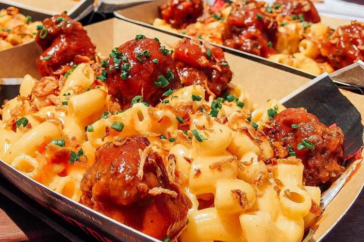 Meatballs Mac n Cheese